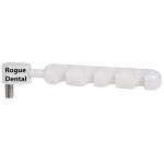 Swing Mount 4 Position Holder Bar, Delrin, Holds 2 HVE by the Base
