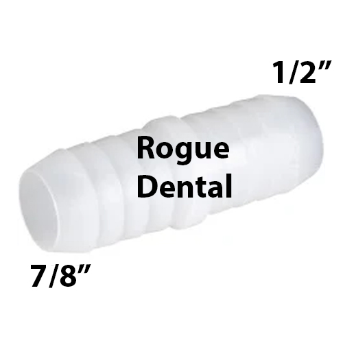 1/2" x 7/8" Plastic Barb Connector
