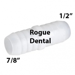 1/2" x 7/8" Plastic Barb Connector