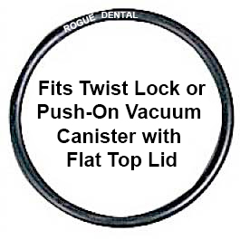 Type "B" Vacuum Canister Lid O-Ring (Pkg.12)