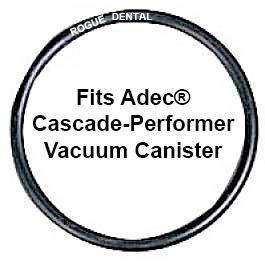 Adec®  Cascade, Performer Solids Collector Lid O'Ring , Buna-n, 1.239 I.D. x .070 W (Pkg. 12)