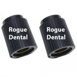 Universal Valve Knob with Set Screw, Pkg. 2) (Black)