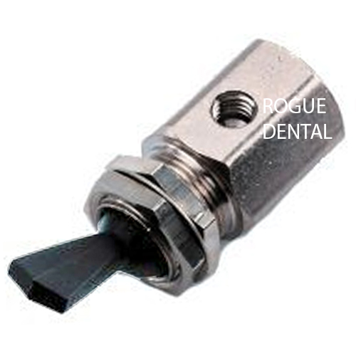 2 Way On-Off N.C. Cartridge (Black) Toggle Valve