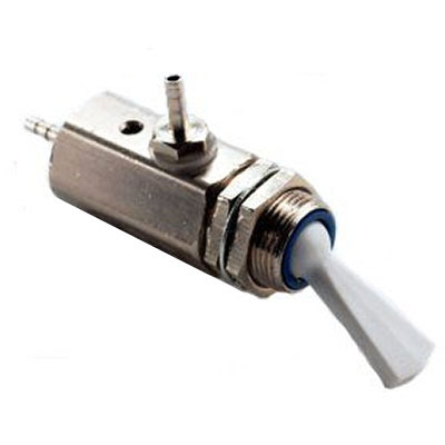 3 Way On-Off N.C. Cartridge Style Valve with Grey Toggle