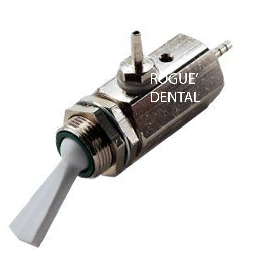 3 Way Momentary N.O. Cartridge Style Valve with Grey Toggle