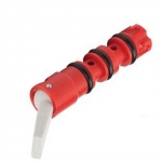 DCI On/Off Side & Rear Ported Red Cartridge (Grey Toggle)