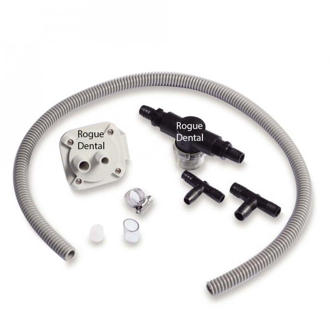 Parts Warehouse Cuspidor  Assist  Vacuum  Drain Kit