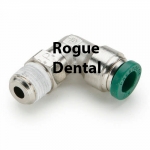 90 Degree Pivot Elbow, 1/4" Push-In x 1/8" MPT (Pkg. 2)