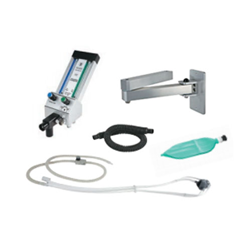 Belmed Flowmeter System with Scavenger Rubber Goods &  Double 8" Swivel Arm