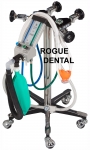 Belmed 4-Cylinder Mobile Stand with Scavenger Pkg.