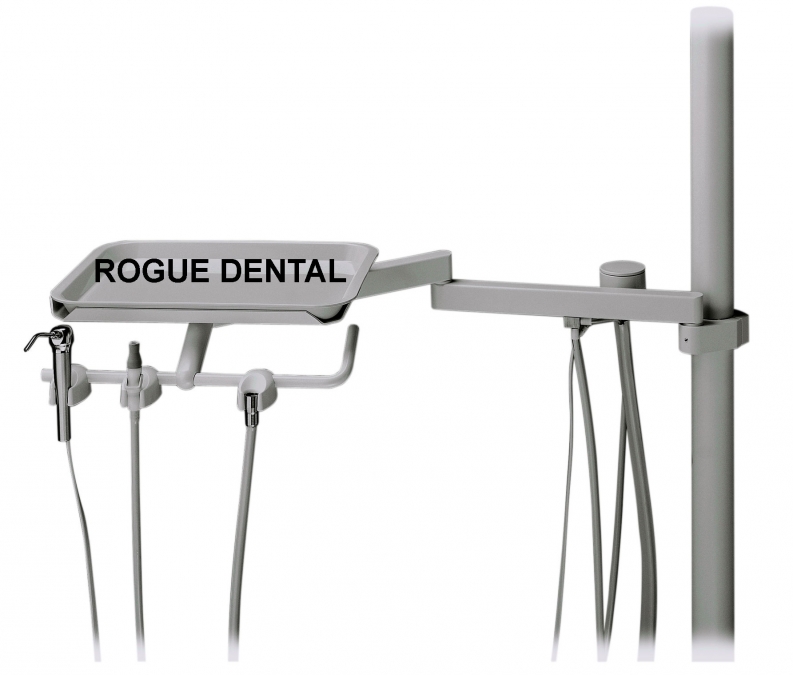 Beaverstate 2" Post Mount Hygiene Sys. w/Vacuum Telescoping Arm