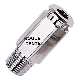 1/4" X 1/8" MDT Female QD w/Shut-Off (Air or Water)