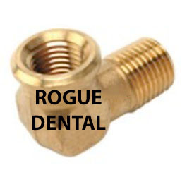 1/4" FPT x 1/4" MPT 90&#730; Brass Street Elbow