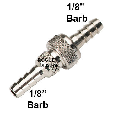 Inline Tubing Connector Assembly, 1/8" x 1/8" Barb  (Pkg. 5)