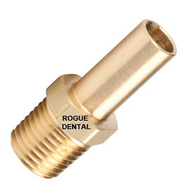 1/2" MPT X 3/8" Tube Brass  Compression Adapter