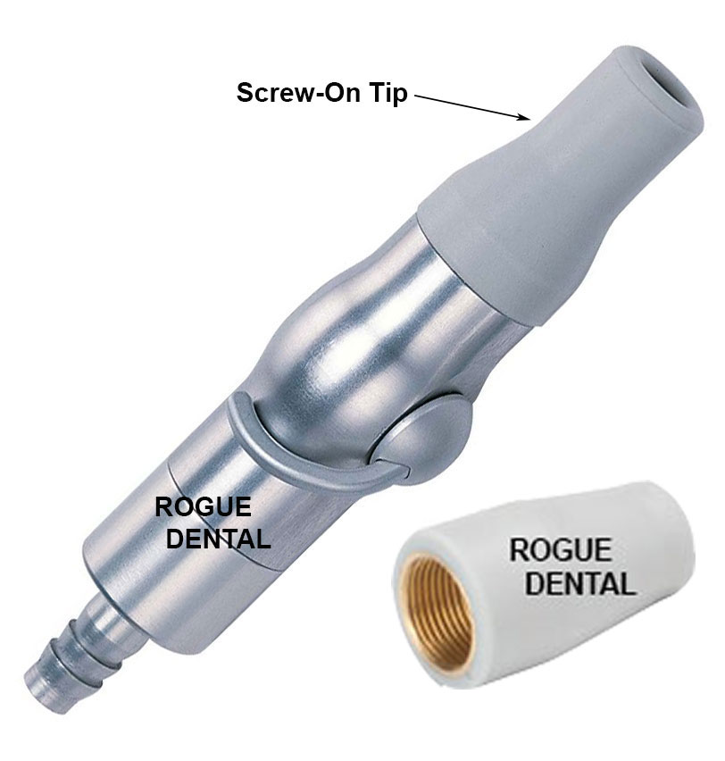 DCI Standard Saliva Ejector Quick Disconnect Swivel Rogue Dental