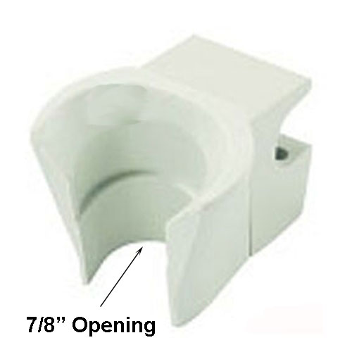 HVE Holder 7/8" Opening, Holds HVE by Base (Gray)