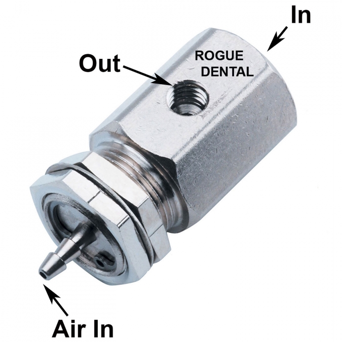 2 Way NC Air Pilot Valve (Air or Water)