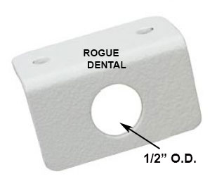 Single Toggle Mounting Bracket with  1/2" ID x Hole