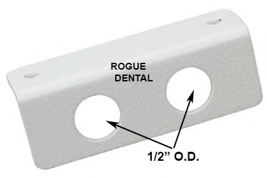 Dual Toggle 1/2" ID x 1/2" ID Mounting Bracket