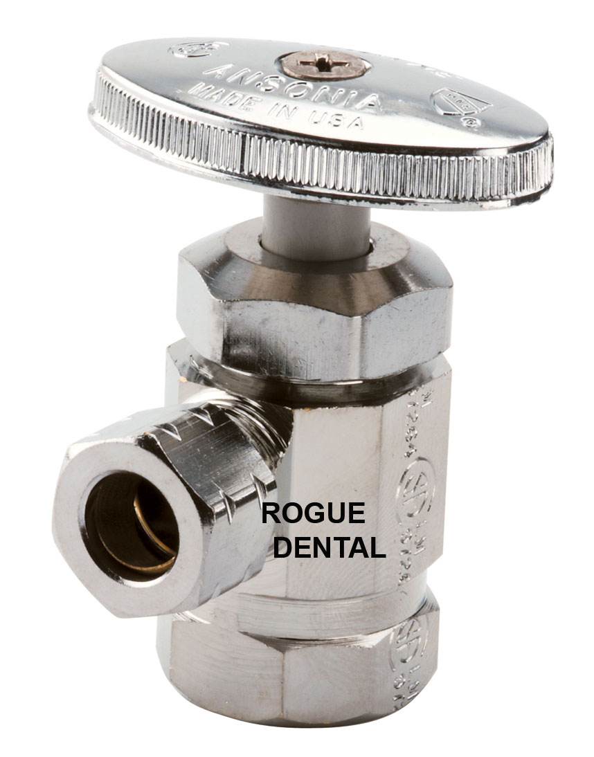 1/2" FPT x 3/8" Compression Manual Shut-Off Valve