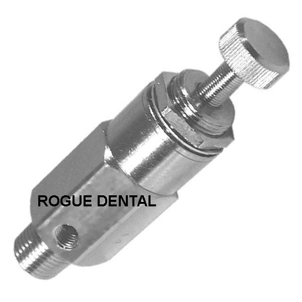 DCI International 7205 Mini Regulator - 10-32 Input, Self-Relieving Piston Type