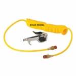 Blow Gun Kit with  10" Coiled Hose