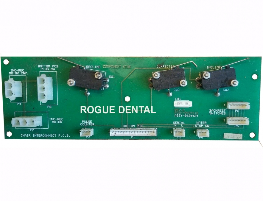 Pelton Chairman 5000 & 5010 Upper Connect PCB