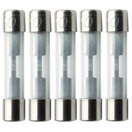 30A, 32V Fast Acting Fuse, 1/4" Dia. x 1-1/4" Long (Pkg. 5)