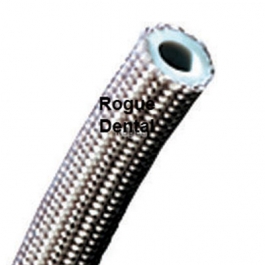 1/4" O.D. Braided Tubing, (Gray) Air or Water Use