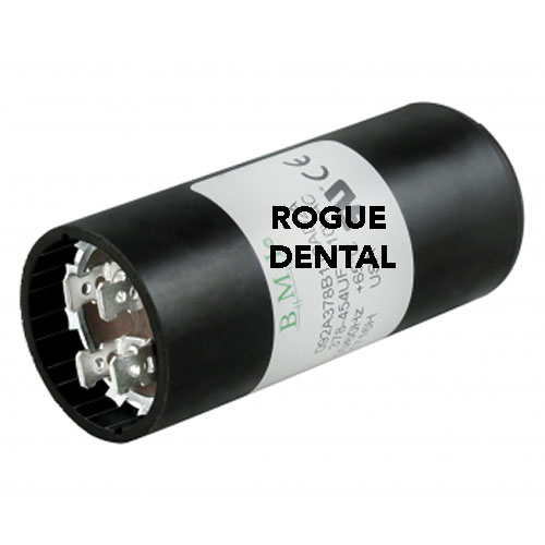 Capacitor 378-454&#956;f, 110VAC, 50/60Hz.